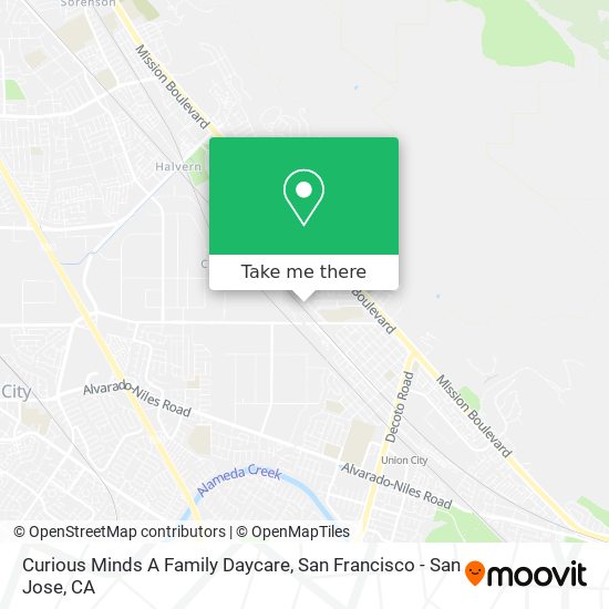 Mapa de Curious Minds A Family Daycare