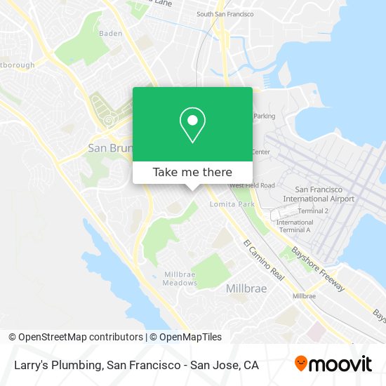 Larry's Plumbing map