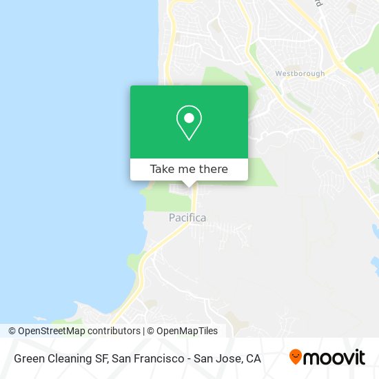 Mapa de Green Cleaning SF
