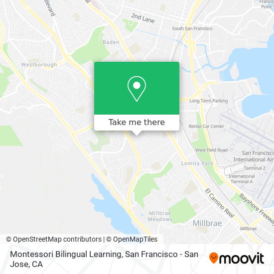 Montessori Bilingual Learning map