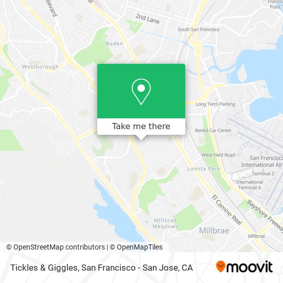 Mapa de Tickles & Giggles