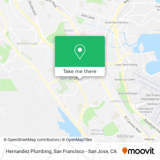 Mapa de Hernandez Plumbing