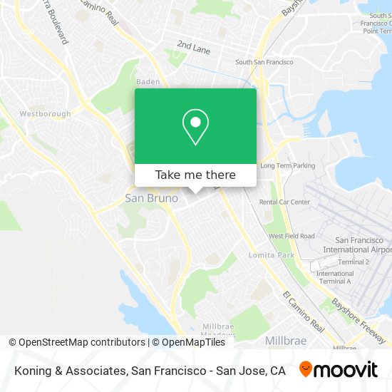 Mapa de Koning & Associates