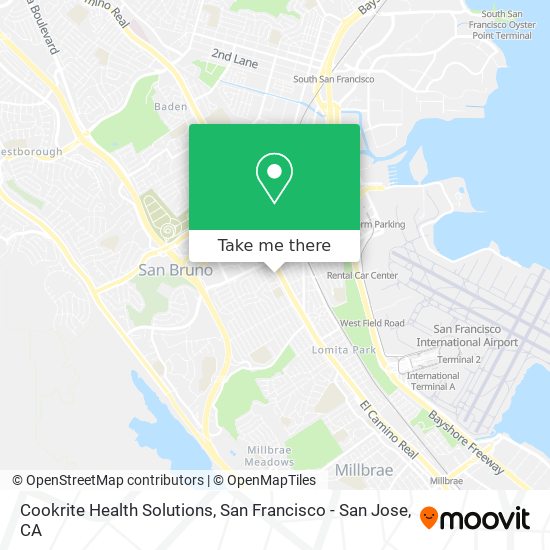 Mapa de Cookrite Health Solutions