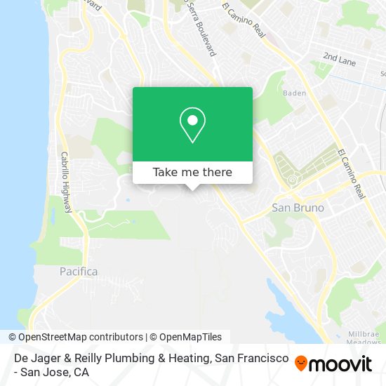 De Jager & Reilly Plumbing & Heating map