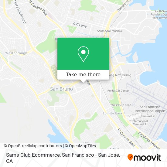 Sams Club Ecommerce map