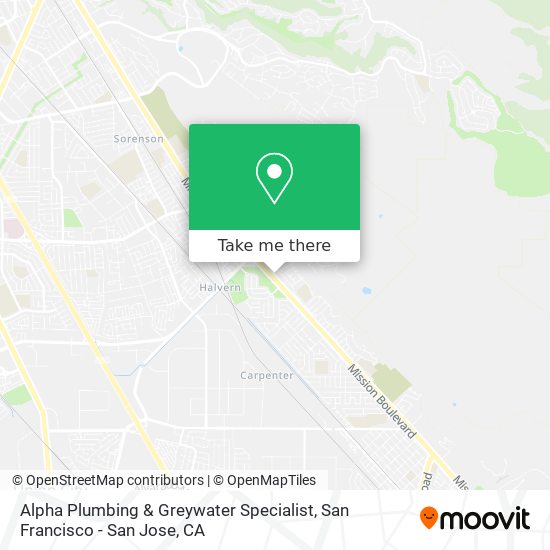 Mapa de Alpha Plumbing & Greywater Specialist