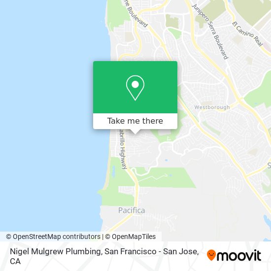 Mapa de Nigel Mulgrew Plumbing