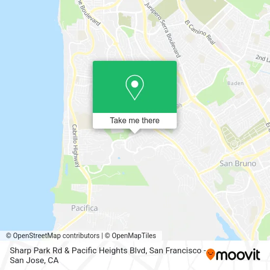 Mapa de Sharp Park Rd & Pacific Heights Blvd