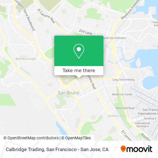 Calbridge Trading map