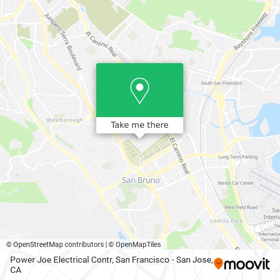 Power Joe Electrical Contr map