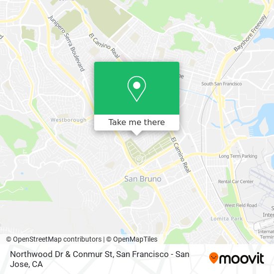 Mapa de Northwood Dr & Conmur St