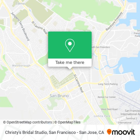 Christy's Bridal Studio map