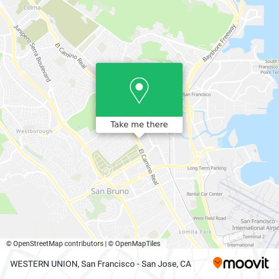Mapa de WESTERN UNION