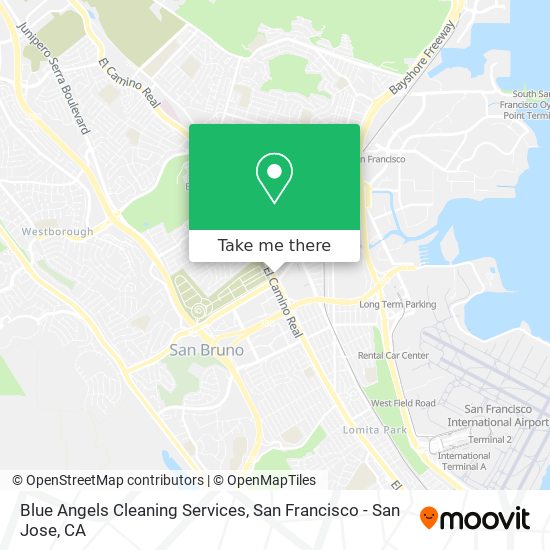 Mapa de Blue Angels Cleaning Services