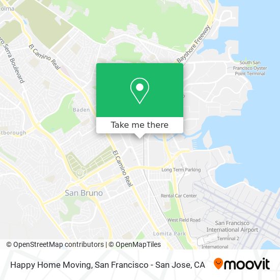 Happy Home Moving map