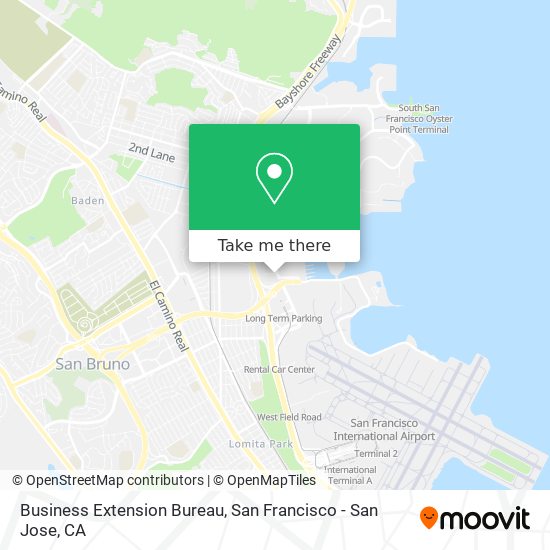 Mapa de Business Extension Bureau