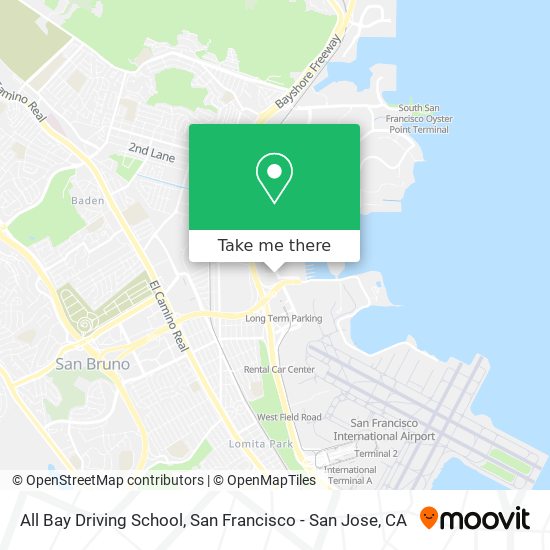 All Bay Driving School map