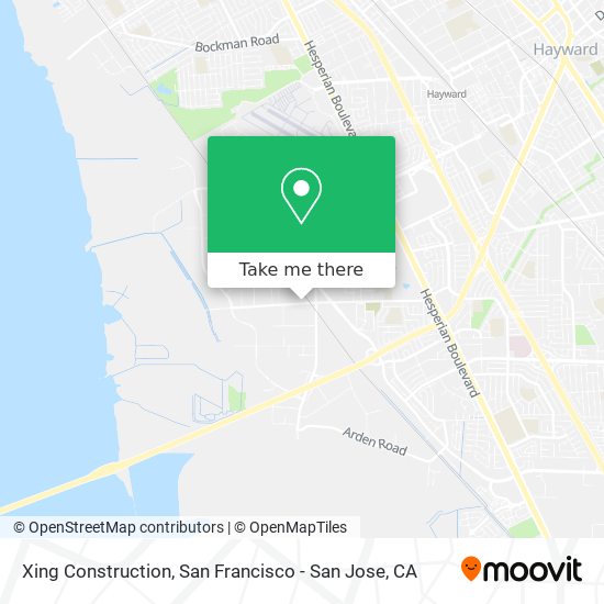 Xing Construction map