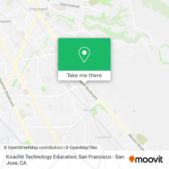 Mapa de Koachit Technology Education