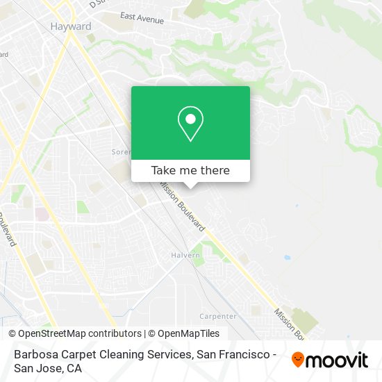 Barbosa Carpet Cleaning Services map