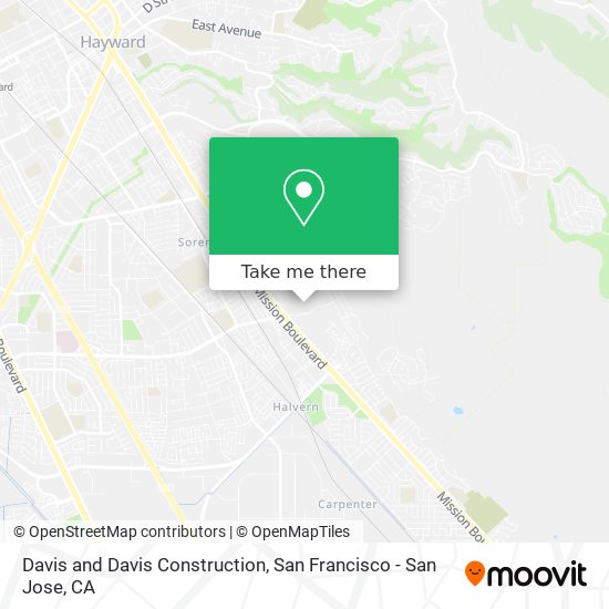 Mapa de Davis and Davis Construction