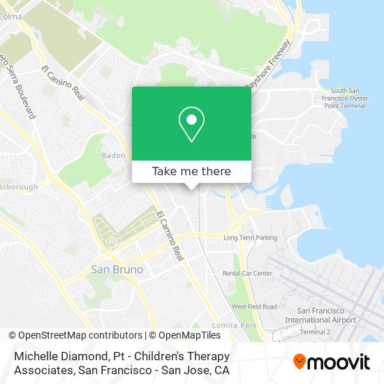 Michelle Diamond, Pt - Children's Therapy Associates map