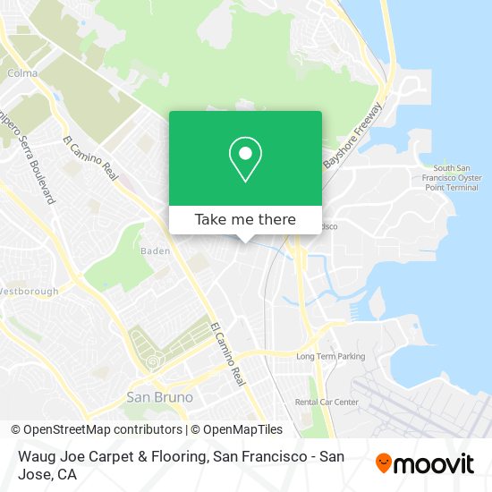 Mapa de Waug Joe Carpet & Flooring