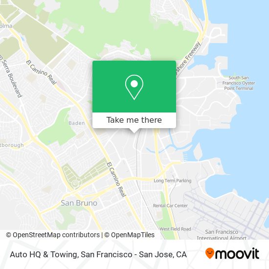 Mapa de Auto HQ & Towing