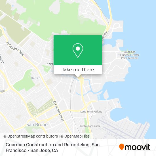 Mapa de Guardian Construction and Remodeling