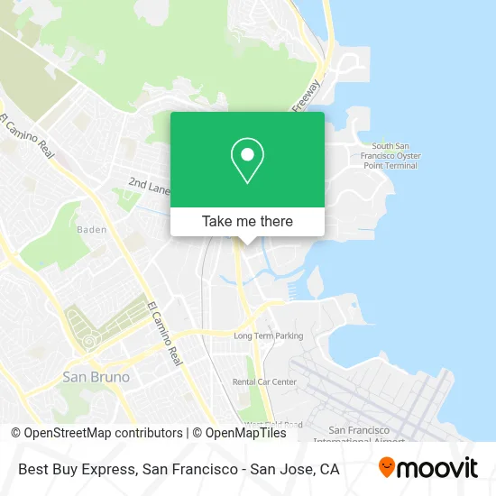 Best Buy Express map