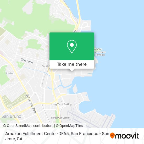 Mapa de Amazon Fulfillment Center-DFA5