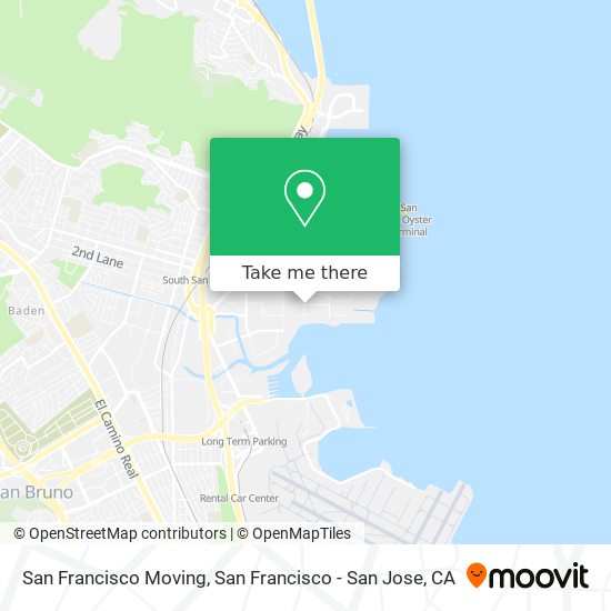 Mapa de San Francisco Moving