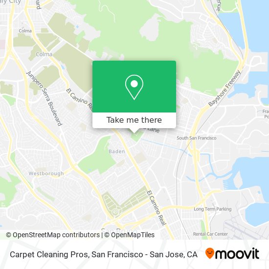 Carpet Cleaning Pros map