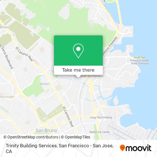 Trinity Building Services map