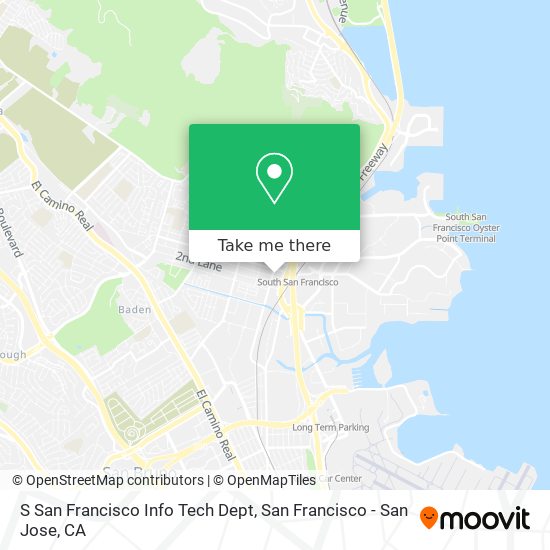 Mapa de S San Francisco Info Tech Dept