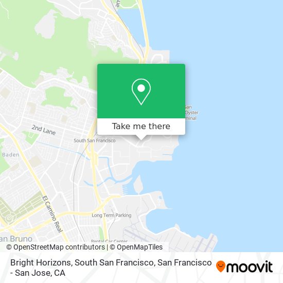 Mapa de Bright Horizons, South San Francisco