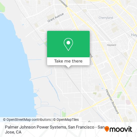 Palmer Johnson Power Systems map