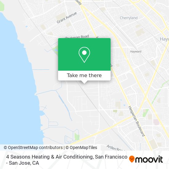 4 Seasons Heating & Air Conditioning map