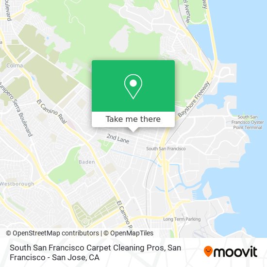 South San Francisco Carpet Cleaning Pros map