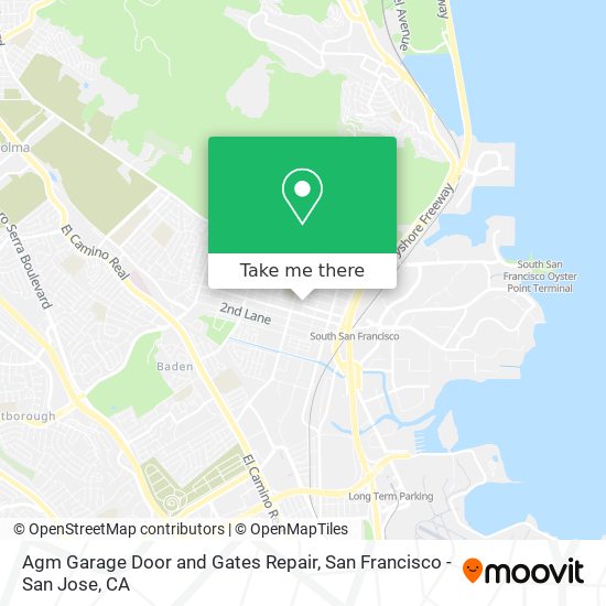 Mapa de Agm Garage Door and Gates Repair