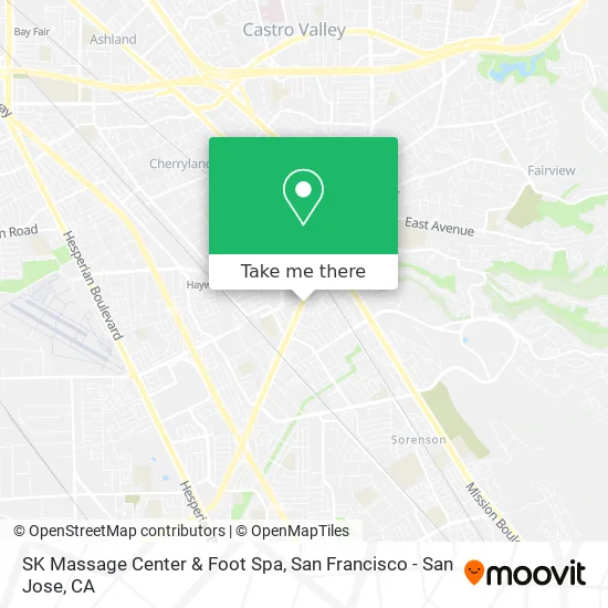 SK Massage Center & Foot Spa map