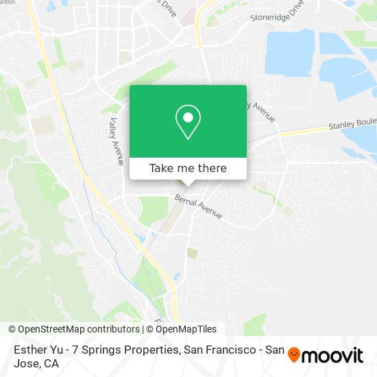 Esther Yu - 7 Springs Properties map