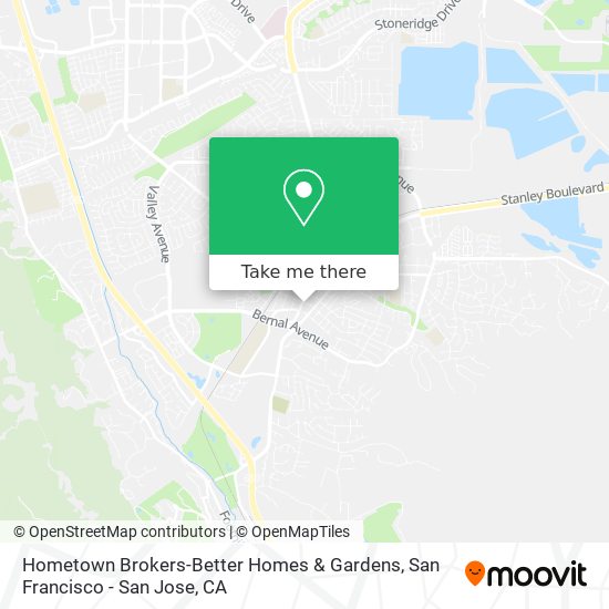 Hometown Brokers-Better Homes & Gardens map