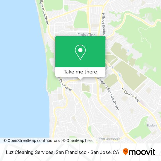 Mapa de Luz Cleaning Services