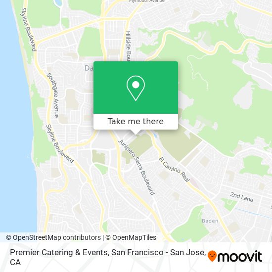 Premier Catering & Events map