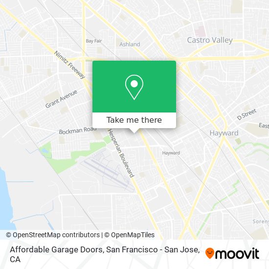 Affordable Garage Doors map