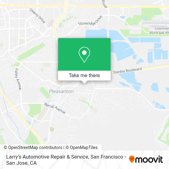 Larry's Automotive Repair & Service map