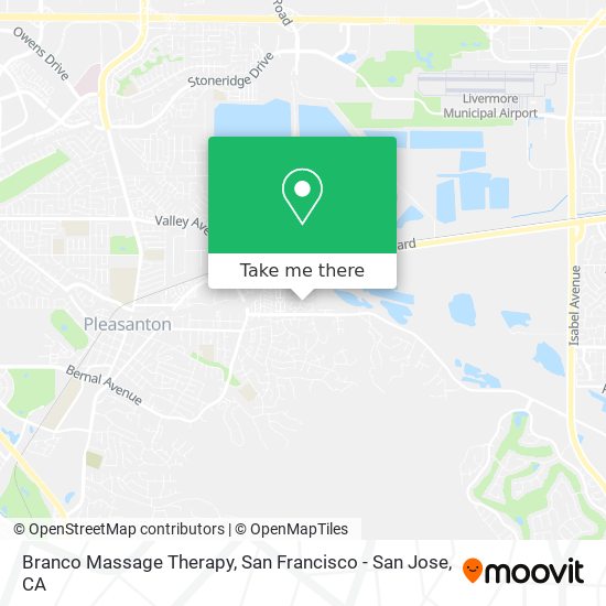 Branco Massage Therapy map