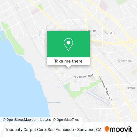 Tricounty Carpet Care map